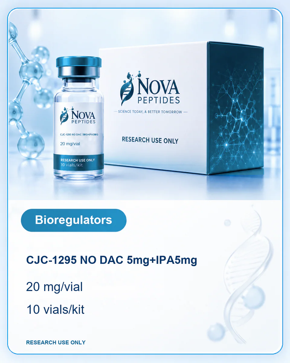 CJC-1295 NO DAC 5mg+IPA5mg 20 mg/vial · 10 vials/kit