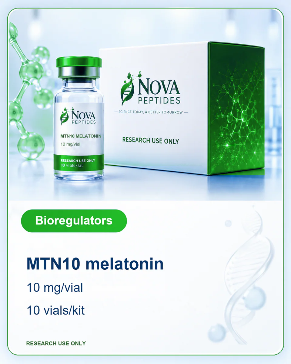 MTN10 melatonin 10 mg/vial · 10 vials/kit