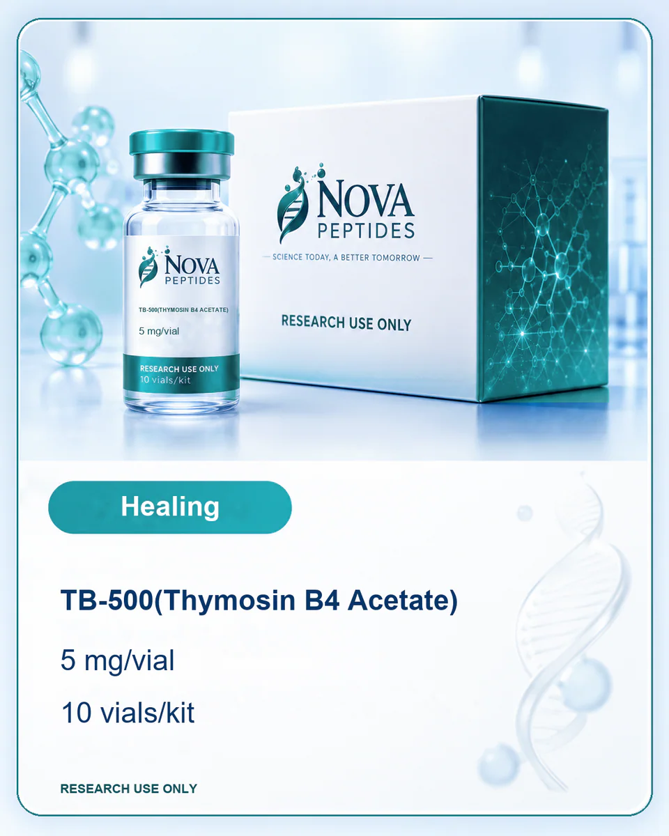 TB-500(Thymosin B4 Acetate) 5 mg/vial · 10 vials/kit