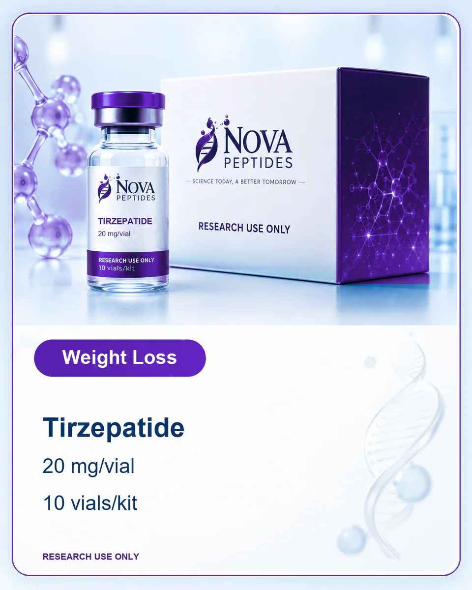 Tirzepatide 20 mg/vial · 10 vials/kit