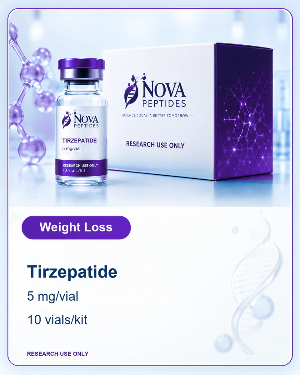Tirzepatide 5 mg/vial · 10 vials/kit